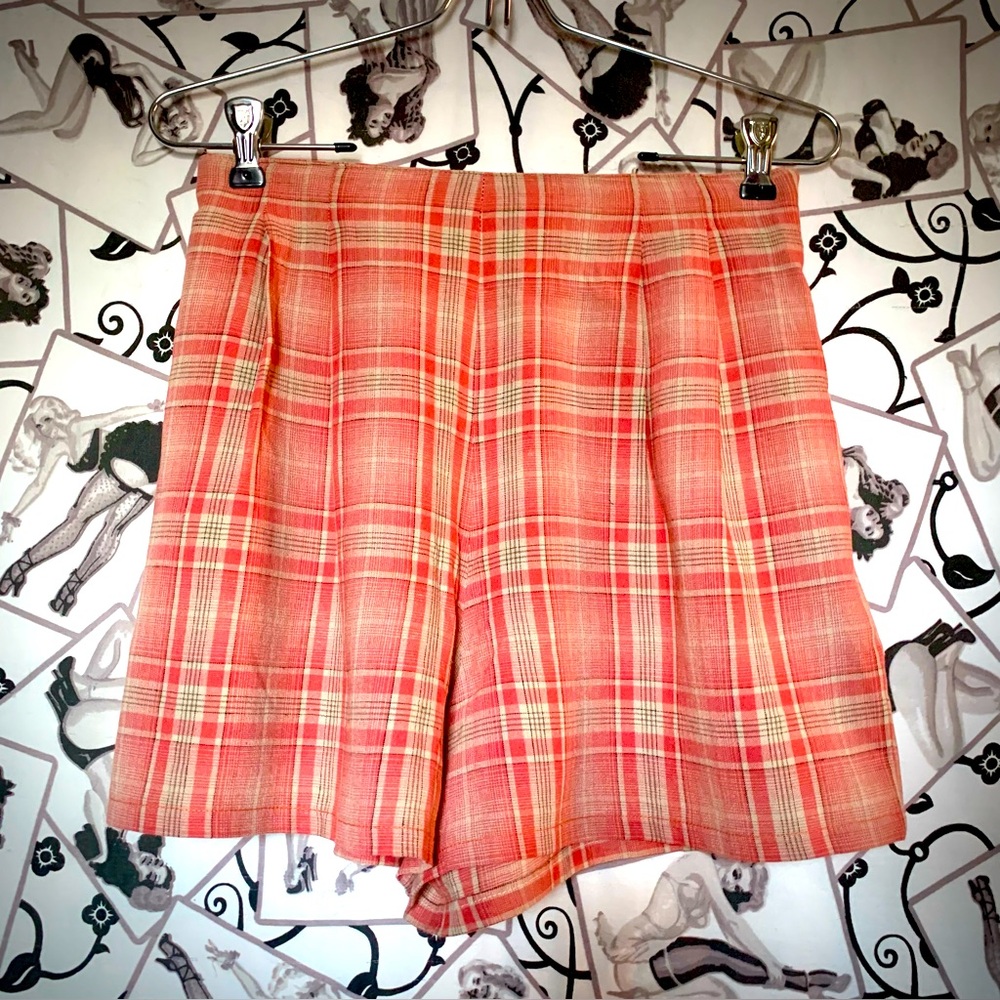 Plaid Shorts